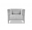 Křeslo TOLEDO Světle šedé, Vena 3