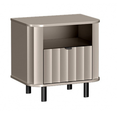 Noční stolek NOVADO NV-7, Clay Gray Noční stolek NOVADO NV-7, Clay Gray