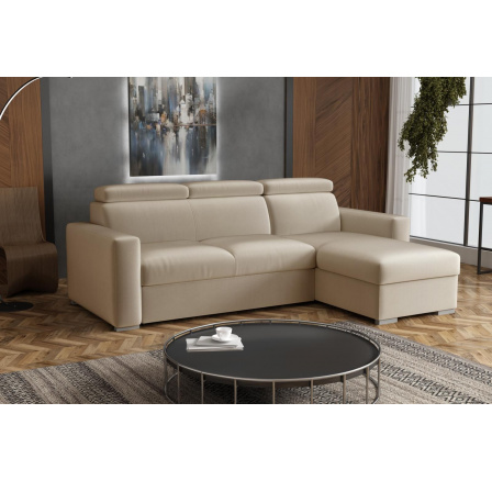 Sedací souprava Petrit pravá Paros béžová