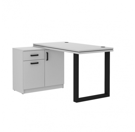Psací stůl MATYLDA 140, Světle šedá