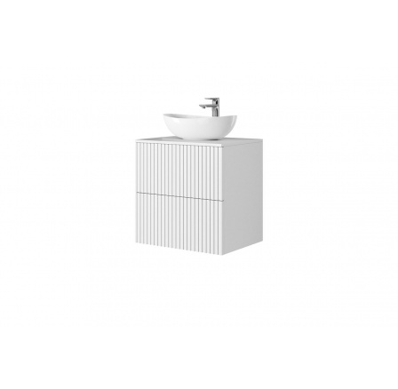 Závěsná skříňka pod umyvadlo Nicole 60 cm - bílý mat Závěsná skříňka pod umyvadlo Nicole 60 cm - bílý mat