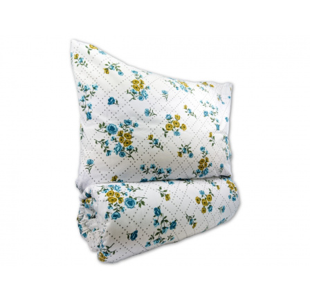 Prodloužené flanelové povlečení 140x220, 70x90 Olivie blue