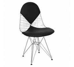 Židle Net double černý polštář