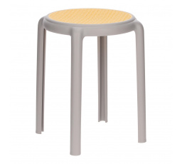 Stolička Zula šedá