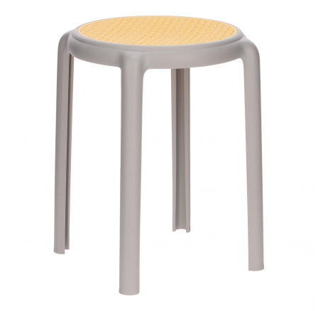 Stolička Zula šedá