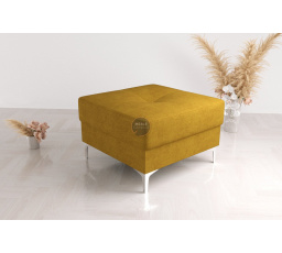 Taburet  s kontejnerem 55x55  cm - volitelný odstín