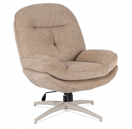 Otočná Relaxační Křeslo MESA Béžové