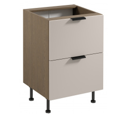 Dolní skřínka SORENTO D60S2 - Baltic Storm/Béžová