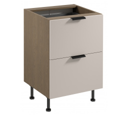 Dolní skřínka SORENTO D60S2+1 - Baltic Storm/Béžová