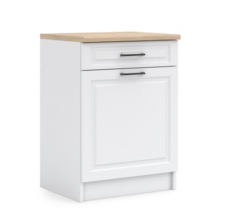 Kuchyňská dolní skříňka IRMA D40 1D1SZ, Bílá Kuchyňská dolní skříňka IRMA D40 1D1SZ, Bílá