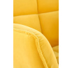 Křeslo BELTON, žluté