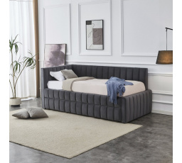 Postel DERBY s výsuvným lůžkem, Šedá