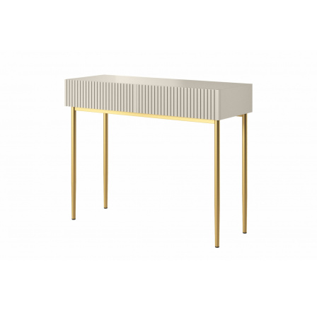 NICOLE KONZOLE 100 2SZ - kašmír / zlatý rám