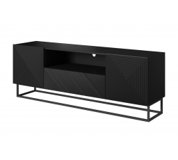 TV komoda  Asha, černý mat