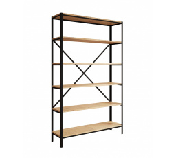 Regál Ralph Černý+Dub Lancelot