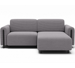 Rohová sedací souprava ACOSSTA - Pravá, Jarell 03/Černá