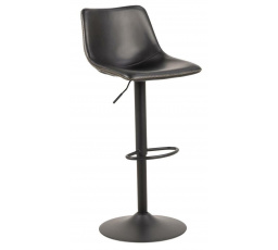 Barová stolička Oregon high PU černá