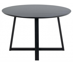 Stůl Malika 120 cm černý