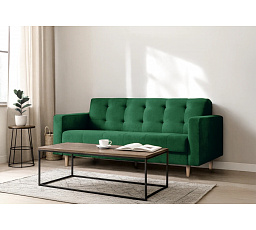 Pohovka LIZBONA rozkládací, Kronos 19, Přírodní dřevo