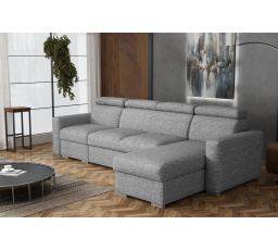 Sedací souprava Petrit I pravá Aragon šedá