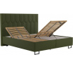 Postel Kornelie 180x200, Ibor olivová