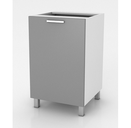 Kuchyňská skříňka Natanya D301D šedý lesk