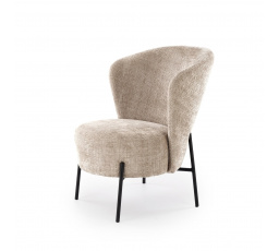 Moderní křeslo CEZAR, béžové