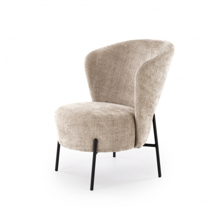 Moderní křeslo CEZAR, béžové