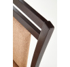 Jídelní židle HUBERT 8, wenge/Lars 07