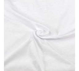 Jersey prostěradlo bílé Dětské 70x140