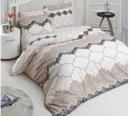 Bavlněný povlak na polštář Kandy natur 40x40