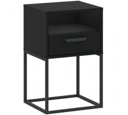 Noční stolek  CADRO 1S 40 NR5, Černá