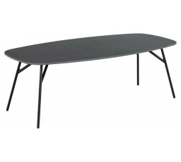 Konferenční stolek Caracas 120x60cm černá keramika