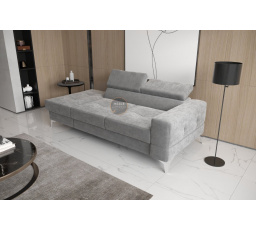 Sofa TOSCANIA II lenoška 205 cm - šedá, levá strana