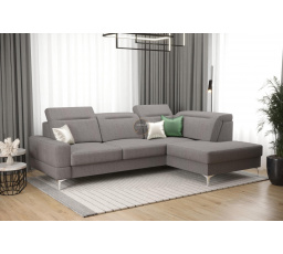 Rohová sedací souprava MALIBU MINI 180X250 - šedá , pravá