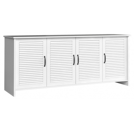 Komoda ORIENT K4D, Bílá Komoda ORIENT K4D, Bílá