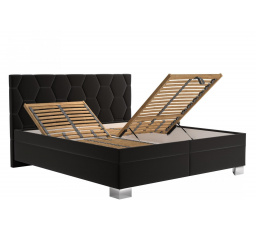 Postel Paloma 180x200, černá