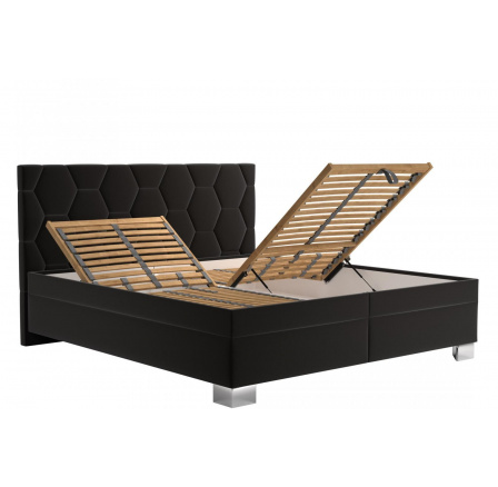 Postel Paloma 180x200, černá
