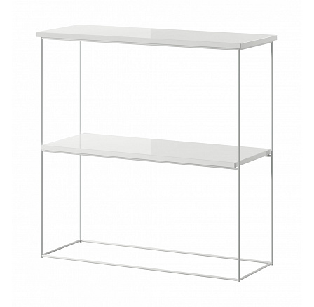 Konzole Toni Bílá+Bílý Lesk