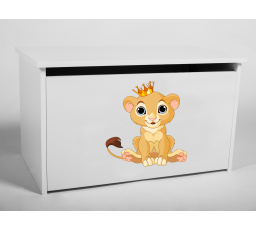 Truhla na hračky DARIA White