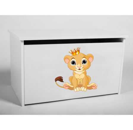 Truhla na hračky DARIA White