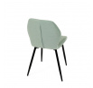 Jídelní židle, zelená, látka, CT-285 GRN2