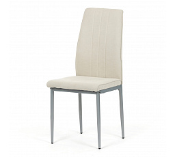 Jídelní židle, béžová, látka, DCL-379 CRM2