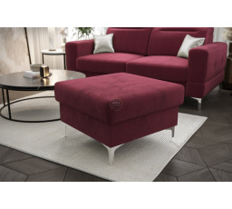 Taburet čalouněný  MALIBU 70 x 70 cm - Odtíny Růžové