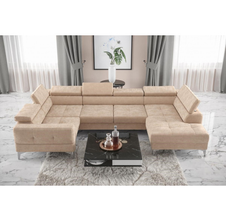 Rohová sedací souprava TOSCANIA MAX I 170x350x185 cm - volitelný odstín , levá