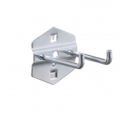 Kovový dvojitý háček 75 mm