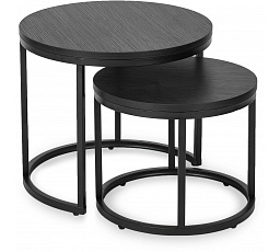 Sada stolků MANU Černá