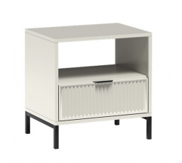 Noční stolek LINKaSTYLE LS-7, Kašmír/Černá