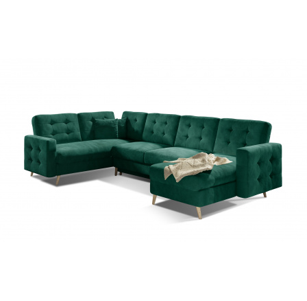 Rohová sedací souprava ASGARD U, Monolith 37 Rohová sedací souprava ASGARD U, Monolith 37