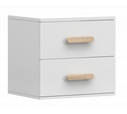 Noční stolek SMYK I - 22, Bílá Mat/Sonoma